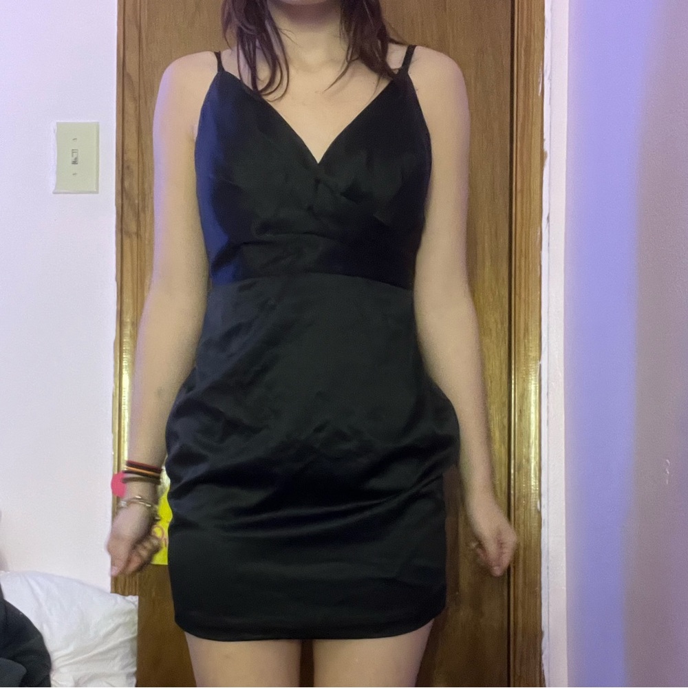 Black Mini Homecoming Dress